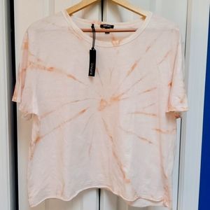 Cropped Tie Dye Tee